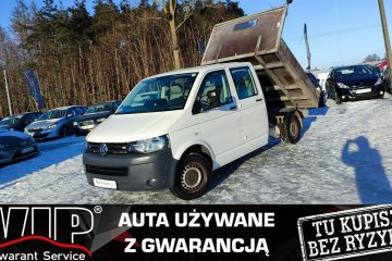 T5 2.0 TDI 114km Wywrotka Klima Eletryka 6os. Hak Tylko 124tyś km