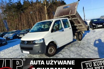 T5 2.0 TDI 114km Wywrotka Klima Eletryka 6os. Hak Tylko 124tyś km