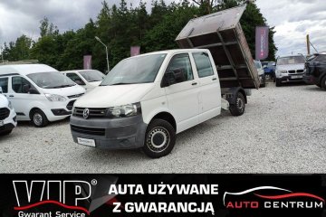 T5 2.0 TDI 114km Wywrotka Klima Eletryka 6os. Hak Tylko 124tyś km